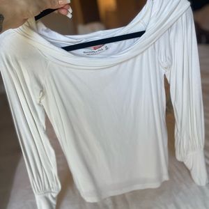 Abercrombie and Fitch off the shoulder top